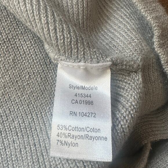 SPANNER Oatmeal Hi-Low Asymmetrical Sweater Dress - Small - Picture 10 of 15